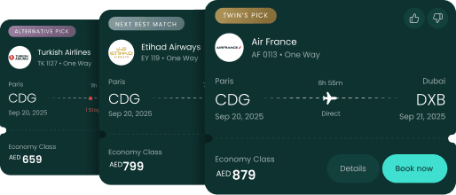 Flight Booking Interface